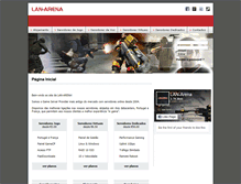 Tablet Screenshot of lan-arena.net